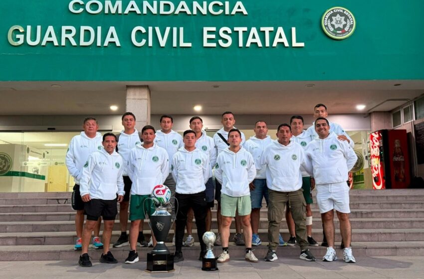  GUARDIA CIVIL ESTATAL OBTIENE SUBCAMPEONATO REGIONAL EN LA COPA INSIGNIA