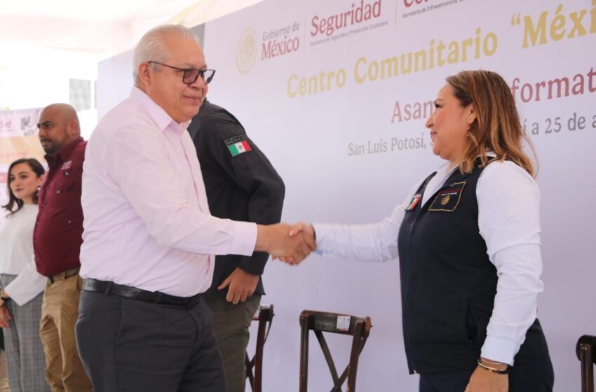  ESTADO SE SUMA A LA ESTRATEGIA FEDERAL PARA RECONSTRUIR EL TEJIDO SOCIAL MEDIANTE CENTROS COMUNITARIOS