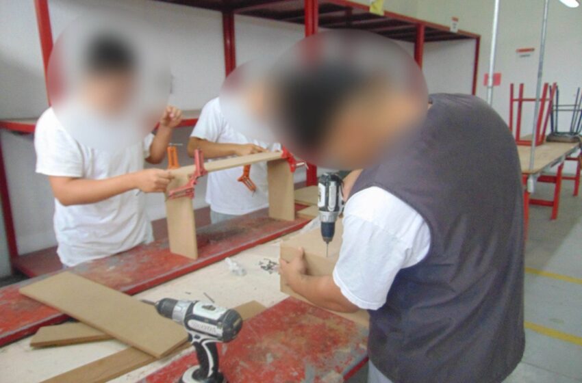  SSPC PROMUEVE CAPACITACIÓN PARA EL TRABAJO COMO PARTE DE LA REINSERCIÓN DE ADOLESCENTES