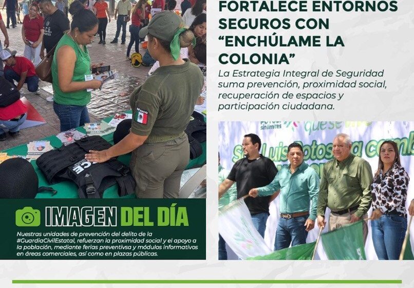  ESTRATEGIA INTEGRAL FORTALECE LAS CONDICIONES DE SEGURIDAD EN EL ESTADO
