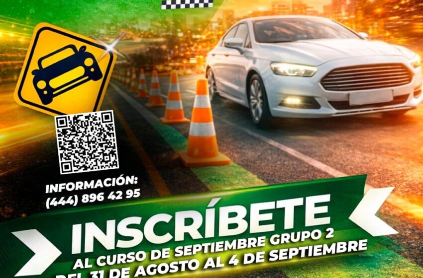 JÓVENES POTOSINOS APRENDEN A CONDUCIR CON SEGURIDAD