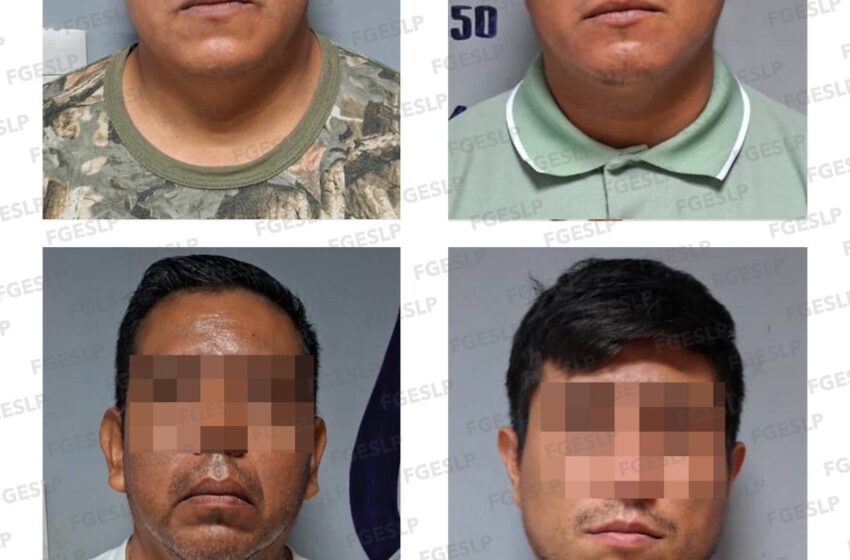  Detienen a cuatro ex policías municipales por homicidio calificado en Matlapa