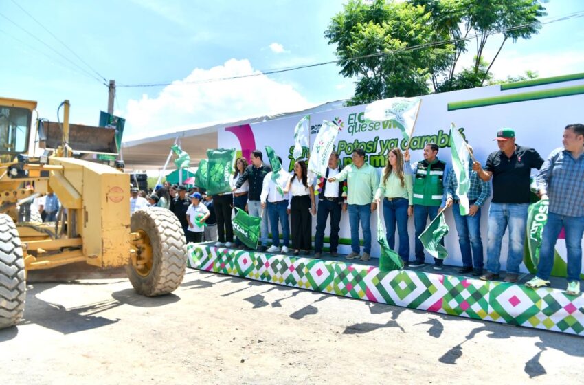  Moctezuma inicia rehabilitación de caminos y recibe 500 luminarias LED