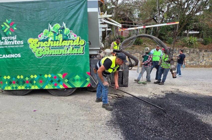  “Enchúlame la Comunidad” llega a más de 350 localidades de San Luis Potosí
