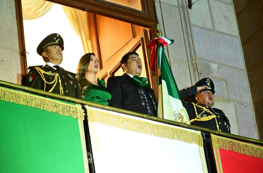  Ricardo Gallardo encabeza ceremonia por el 216 aniversario del Grito de Independencia en SLP