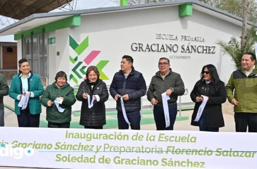  Gobierno estatal reporta más de 530 escuelas construidas o modernizadas en San Luis Potosí