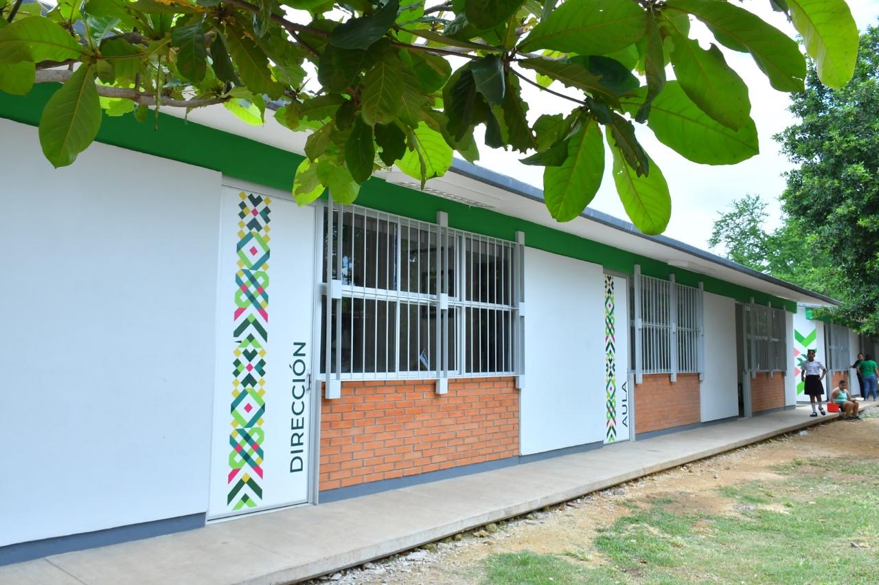Instalaciones escolares rehabilitadas en San Luis Potosí como parte de acciones de infraestructura educativa