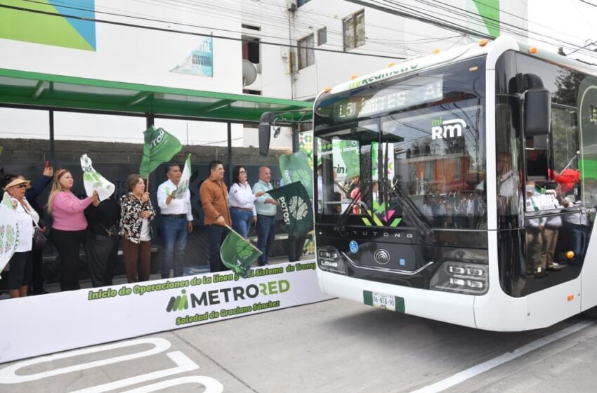  Soledad estrena Línea 5 de MetroRed; recorrerá más de 50 kilómetros y será gratuita