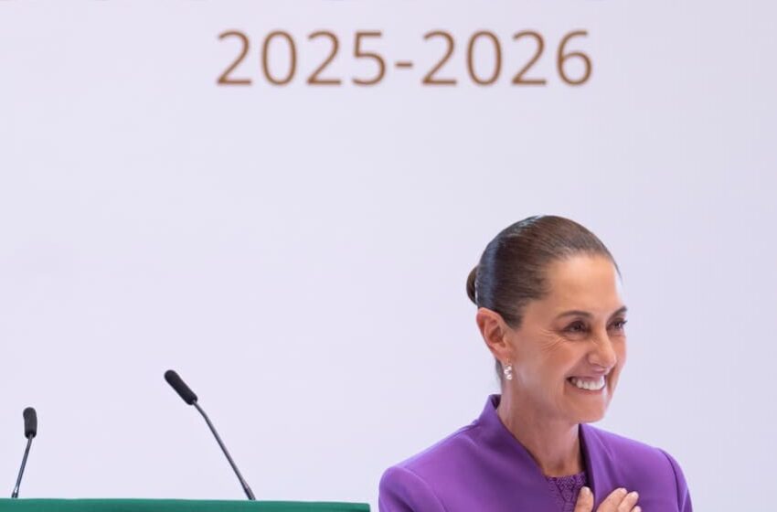  Sheinbaum rechaza divisiones en la 4T y destaca avances económicos y sociales en su Segundo Informe