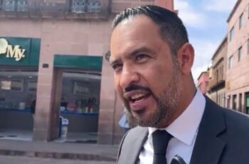 Ignacio Segura Morquecho durante una entrevista en San Luis Potosí