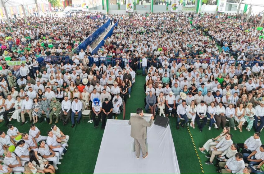  Ricardo Gallardo presenta en Rioverde balance de cinco años de gobierno en San Luis Potosí