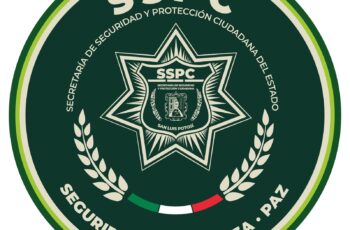 Emblema de la Secretaría de Seguridad y Protección Ciudadana de San Luis Potosí.
