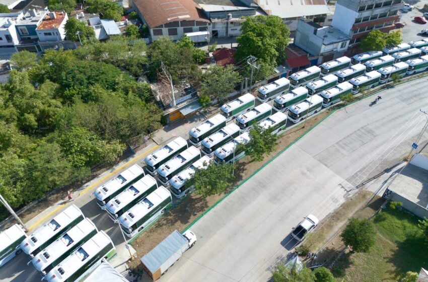  RedMetro Riviera Huasteca operará con energía solar y 50 unidades eléctricas