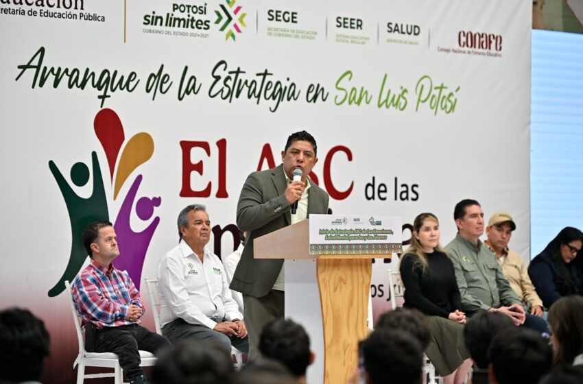  Ricardo Gallardo pone en marcha estrategia de salud mental para jóvenes en San Luis Potosí