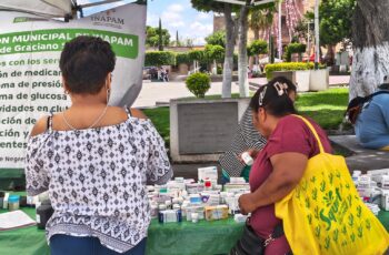 Módulo municipal de entrega de medicamentos y atención a personas adultas mayores en Soledad de Graciano Sánchez