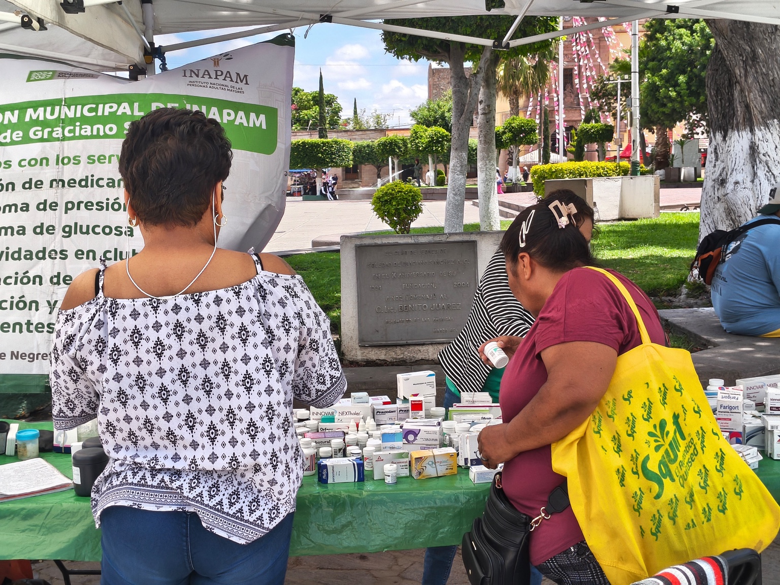 Módulo municipal de entrega de medicamentos y atención a personas adultas mayores en Soledad de Graciano Sánchez