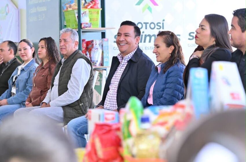  Programas sociales estatales alcanzan a 500 mil familias en San Luis Potosí, informa Gobierno