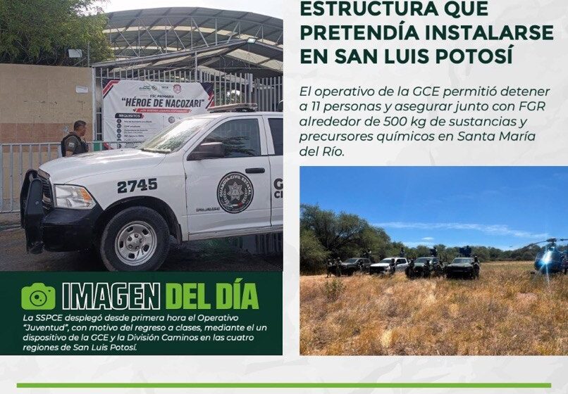  ESTRATEGIA INTEGRAL DE SEGURIDAD CONTRIBUYE A CONSTRUIR UN ESTADO MÁS SEGURO