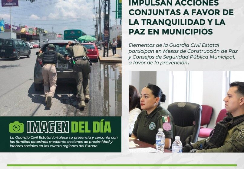  ESTRATEGIA INTEGRAL DEL ESTADO DERIVA EN CONDICIONES DE MAYOR SEGURIDAD PARA LAS FAMILIAS