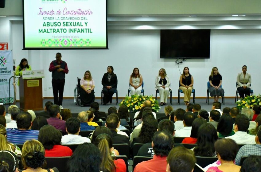  SEGE LLEVA PREVENCIÓN DEL ABUSO Y MALTRATO INFANTIL A MÁS DE 5 MIL ESCUELAS