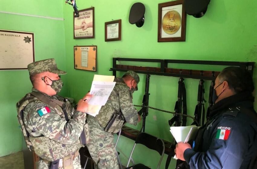  SSPC PROMUEVE LINEAMIENTOS EN POLICÍAS MUNICIPALES CON PASES DE REVISTA
