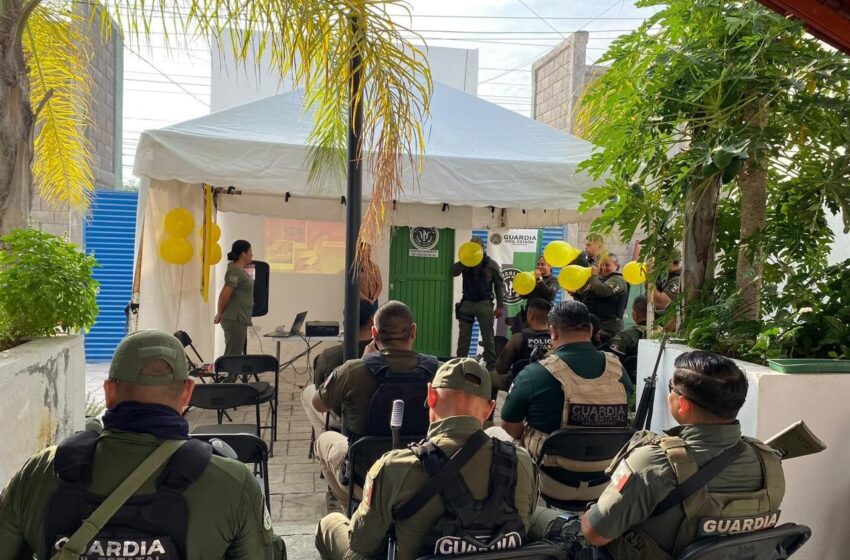  GUARDIA CIVIL ESTATAL FOMENTA CUIDADO DE LA SALUD MENTAL