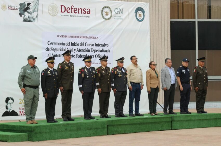  SSPC RECONOCE COORDINACIÓN Y CAPACITACIÓN PARA FORTALECER LA SEGURIDAD EN CARRETERAS