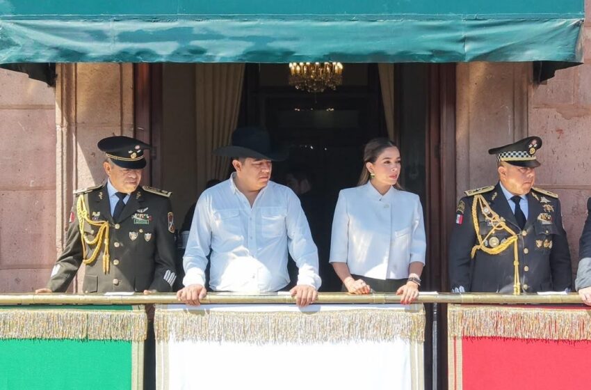  EL GOBERNADOR RICARDO GALLARDO ENCABEZA DESFILE CÍVICO-MILITAR Y ENALTECE EL ORGULLO DE SER MEXICANOS