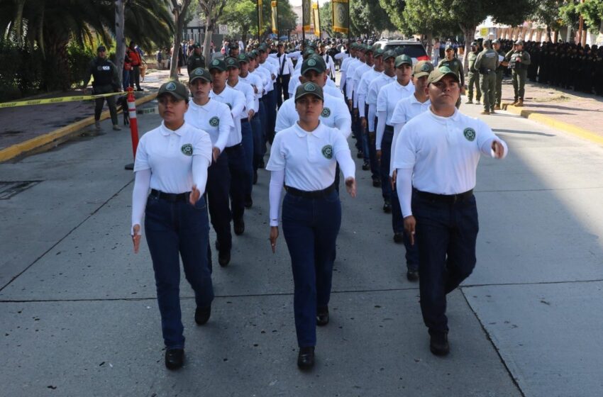  SSPC MUESTRA PREPARACIÓN, DISCIPLINA Y VOCACIÓN DE SERVICIO EN DESFILE DEL 16 DE SEPTIEMBRE