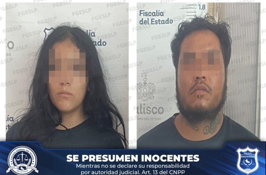  FISCALÍA POTOSINA CAPTURA A PAREJA SEÑALADA DE TENTATIVA DE FEMINICIDIO