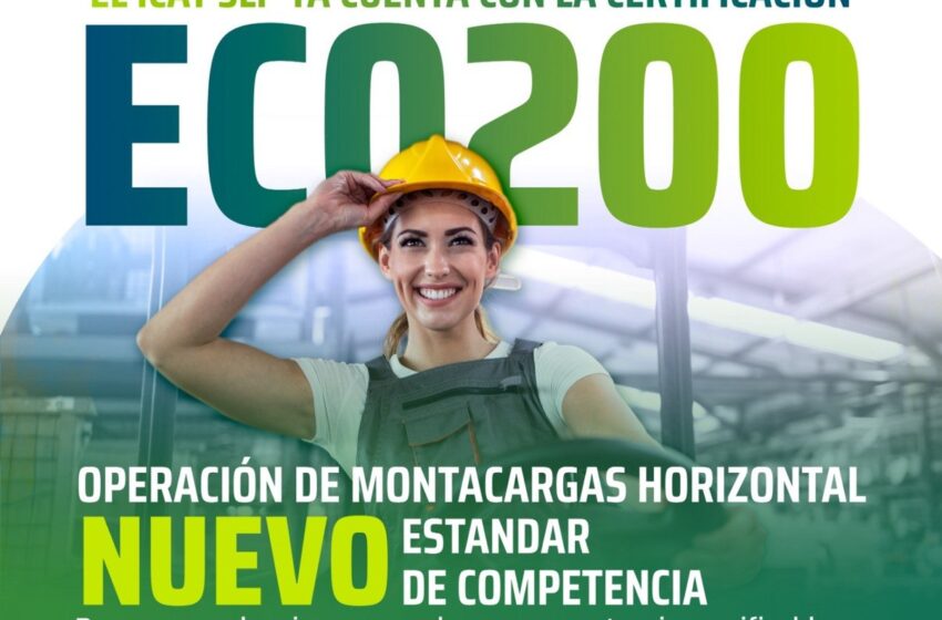  ICAT INCORPORA NUEVA CERTIFICACIÓN PARA LA CAPACITACIÓN LABORAL