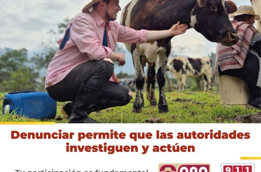  FISCALÍA POTOSINA EXHORTA A DENUNCIAR CASOS DE ABIGEATO