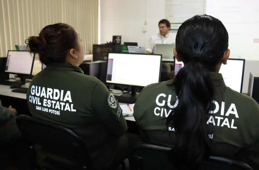  GOBIERNO ESTATAL CUMPLE CON REGISTRO Y CAPACITACIÓN DE POLICÍAS