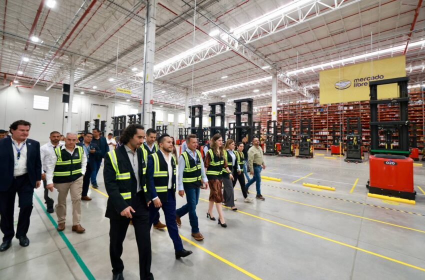  Mercado Libre abre nuevo centro de distribución en El Salto; prevé cerca de 900 empleos