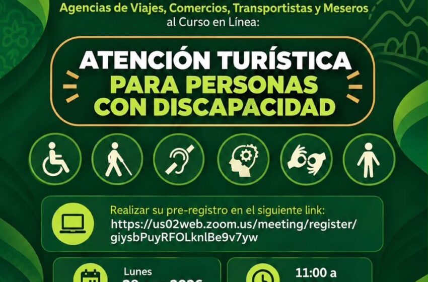  MUNICIPIO DE SOLEDAD PROFESIONALIZA SU TURISMO CON CAPACITACIÓN GRATUITA E INCLUYENTE