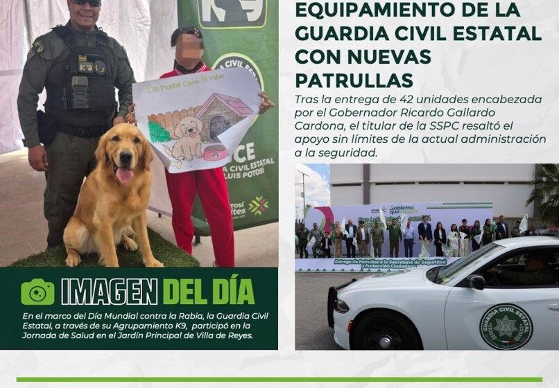  GUARDIA CIVIL ESTATAL MANTIENE OPERATIVOS PERMANENTES PARA PROTEGER A LAS FAMILIAS POTOSINAS