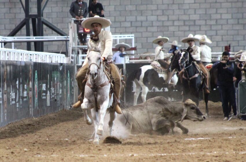  Tamaulipecos impone récord de 457 puntos y toma el liderato del Campeonato Nacional de Charrería en San Luis Potosí