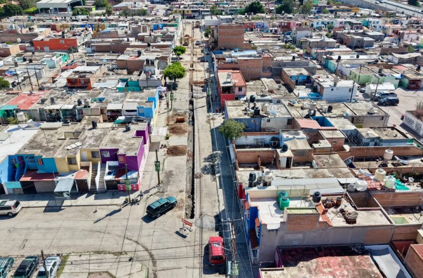 Soledad sustituye más de 300 metros de drenaje en Pavón y Hogares Ferrocarrileros
