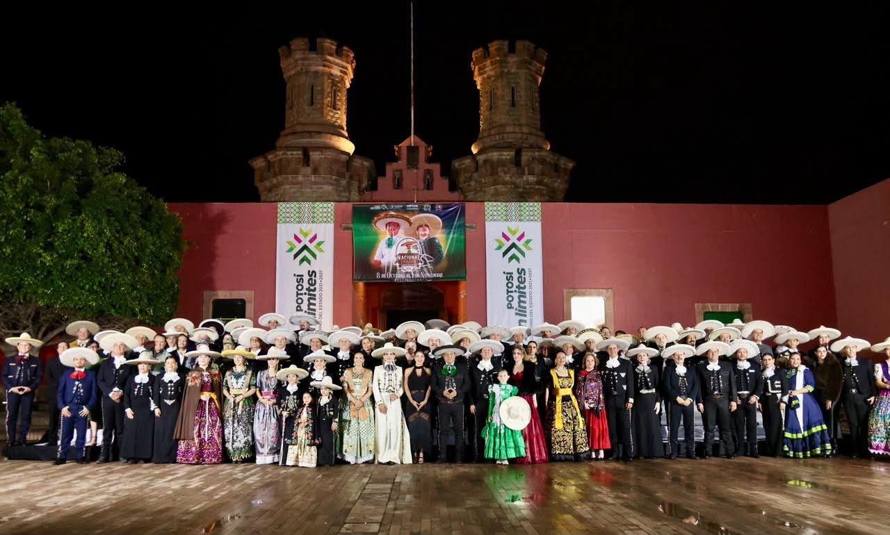 Participantes del Congreso y Campeonato Nacional Charro 2026 reunidos en San Luis Potosí.