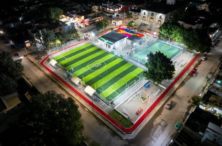  Parque 21 de Marzo amplía oferta deportiva y recreativa en Soledad con espacio de 6 mil 900 metros cuadrados
