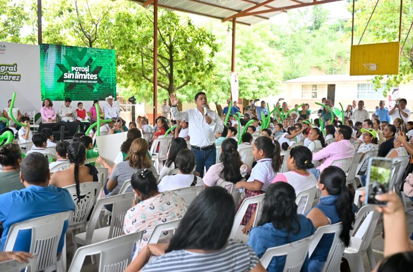 Invertirán 4.5 millones de pesos en rehabilitar primaria de Axtla de Terrazas; beneficiará a 334 alumnos