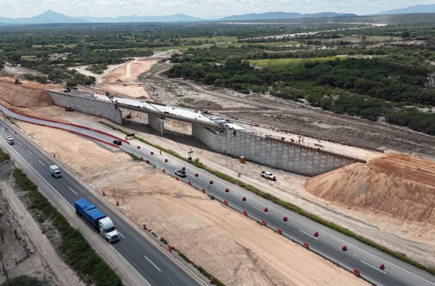  Autopista San Luis–Matehuala concluiría en 2027; tres entronques superan el 90% de avance