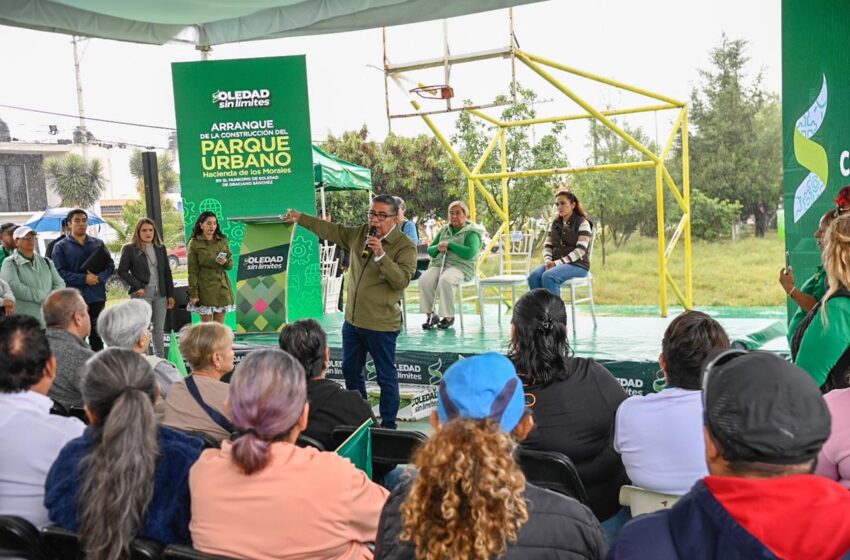  Soledad anuncia sustitución de drenaje sanitario en la colonia 21 de Marzo
