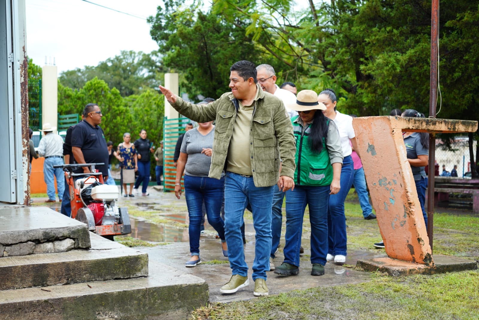 Arranque de obras de infraestructura en Lagunillas, San Luis Potosí.