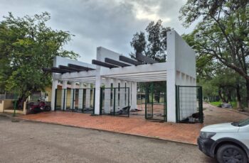 Obras de infraestructura urbana realizadas por Seduvop en San Luis Potosí.