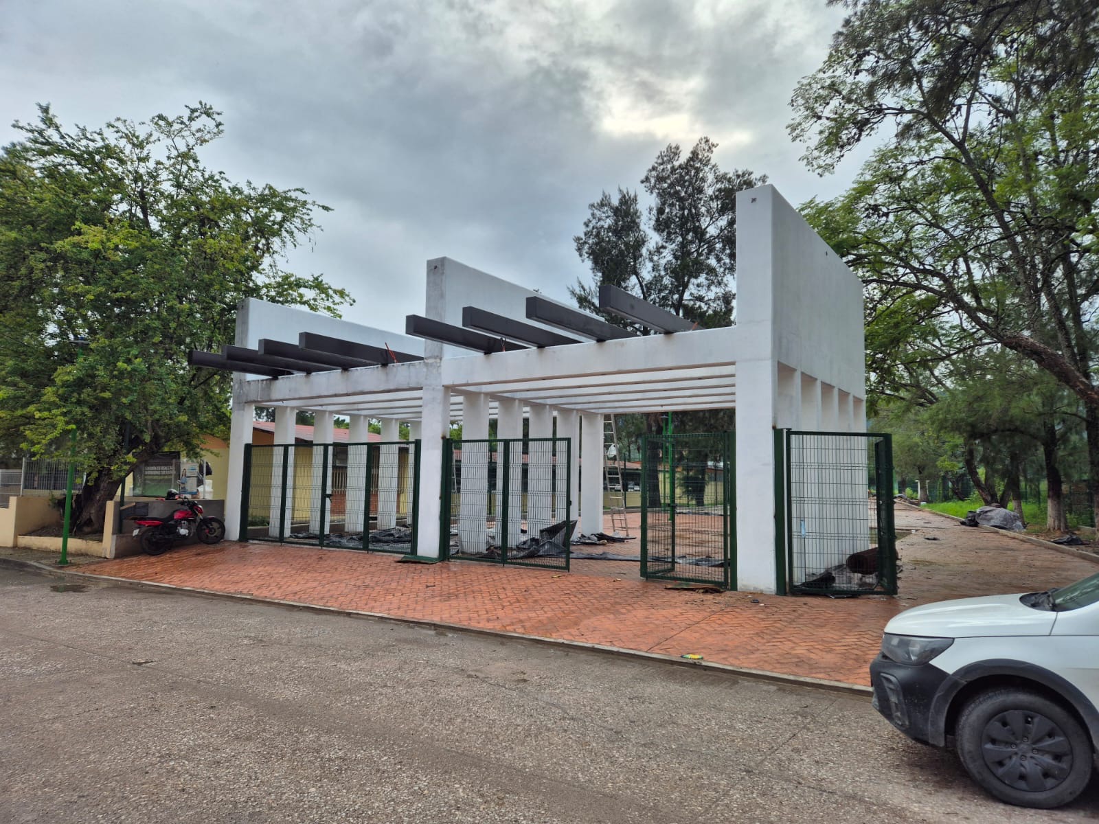 Obras de infraestructura urbana realizadas por Seduvop en San Luis Potosí.