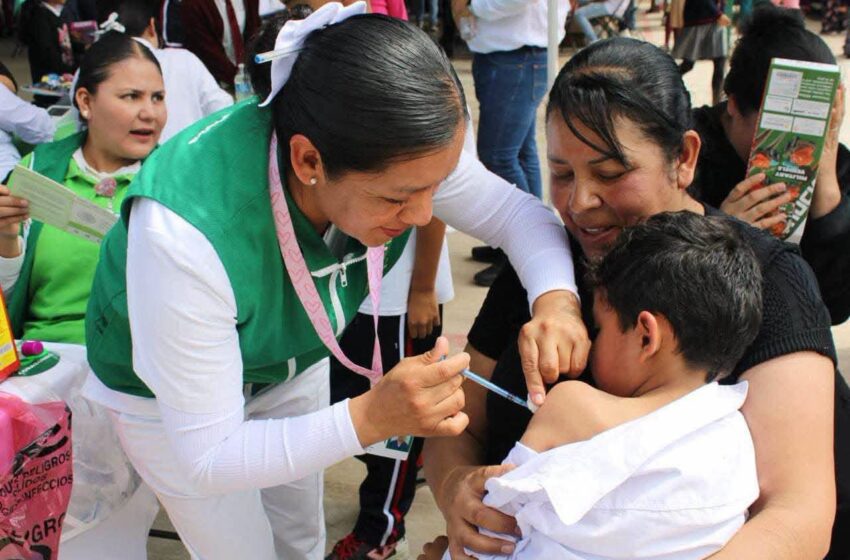 San Luis Potosí contempla más de 1.3 millones de vacunas contra influenza, COVID-19 y VPH