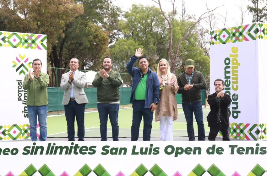  San Luis Open de Tenis reúne a más de 160 jugadores y reparte 500 mil pesos en premios