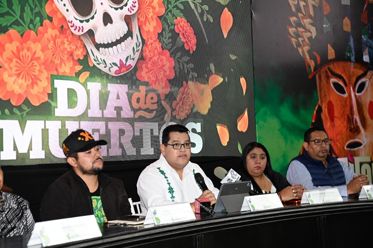 Presentación del programa de Día de Muertos y Xantolo 2026 en Soledad de Graciano Sánchez.