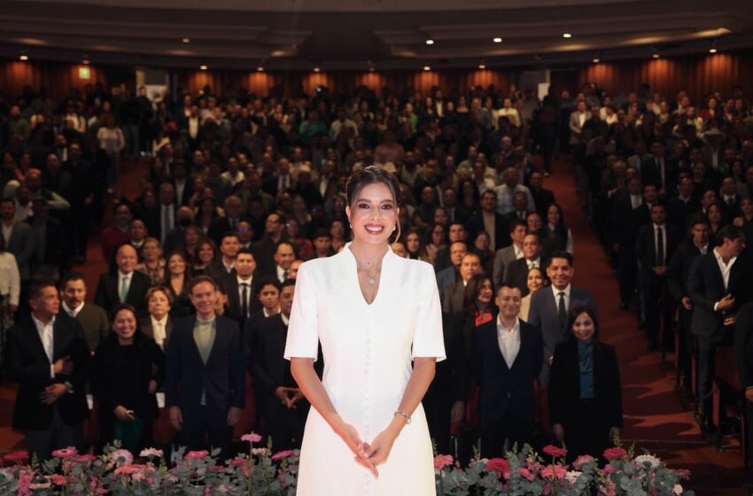  Dirigencia del PVEM reconoce trabajo de Ruth González durante su segundo informe